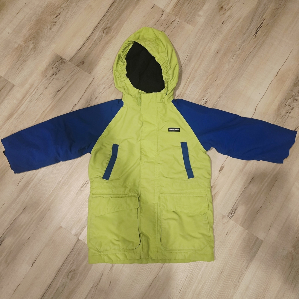 LANDS END KIDS SQUALL WINTER COAT JACKET